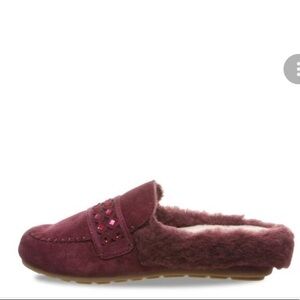 Bear paw Tilley Scuff‎ slippers size 7